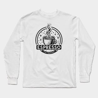 Espresso Patronum - Logo - Funny Fantasy Long Sleeve T-Shirt